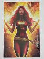 [Signed by Nathan Szerdy] X-MEN #101 FACSIMILE EDITION UNKNOWN COMICS NATHAN SZERDY EXCLUSIVE RED VIRGIN CONVENTION VAR [IN STOCK]