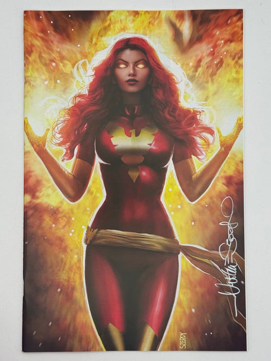 [Signed by Nathan Szerdy] X-MEN #101 FACSIMILE EDITION UNKNOWN COMICS NATHAN SZERDY EXCLUSIVE RED VIRGIN CONVENTION VAR [IN STOCK] - Collectors World Toys