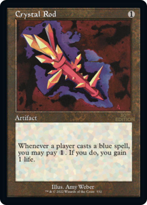 Crystal Rod (Retro Frame) (30A-532) - 30th Anniversary Edition