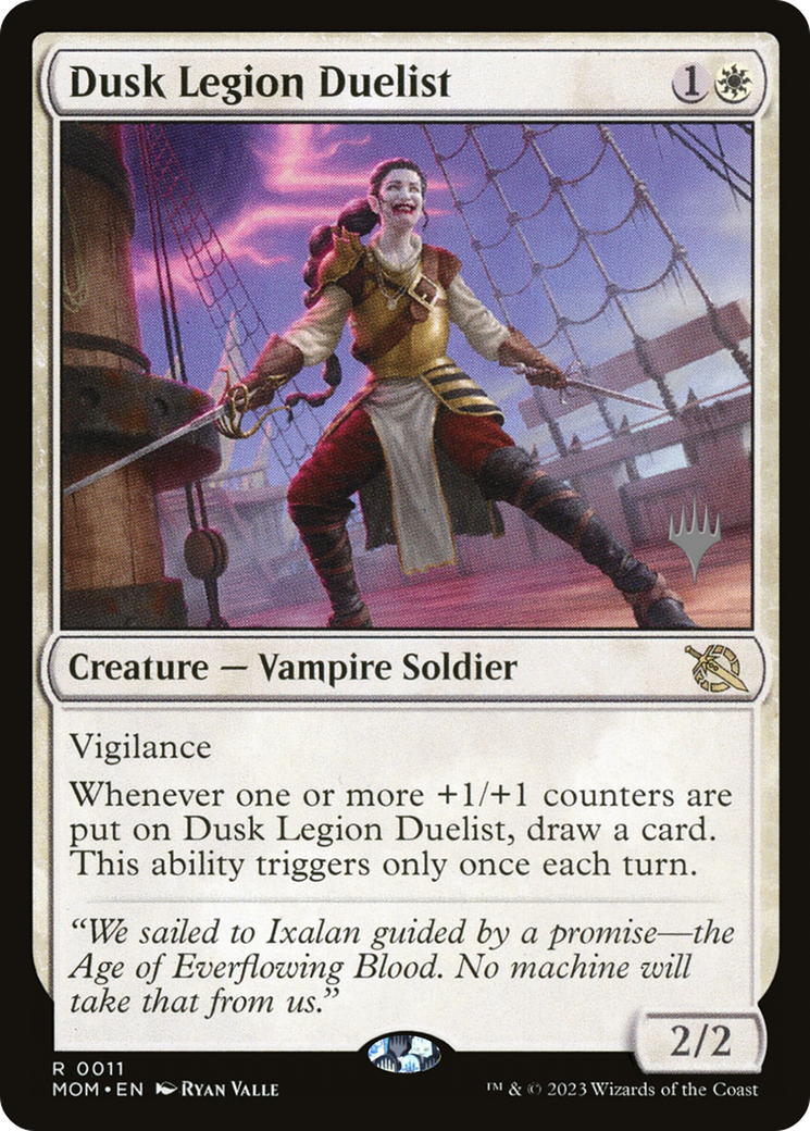 Dusk Legion Duelist (PPMOM-11P) - March of the Machine Promos