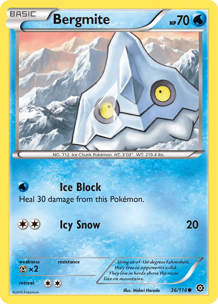 Bergmite (36/114) [XY: Steam Siege] Main image