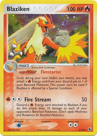 Blaziken (3/109) (Cosmos Holo) [EX: Battle Stadium] Main image