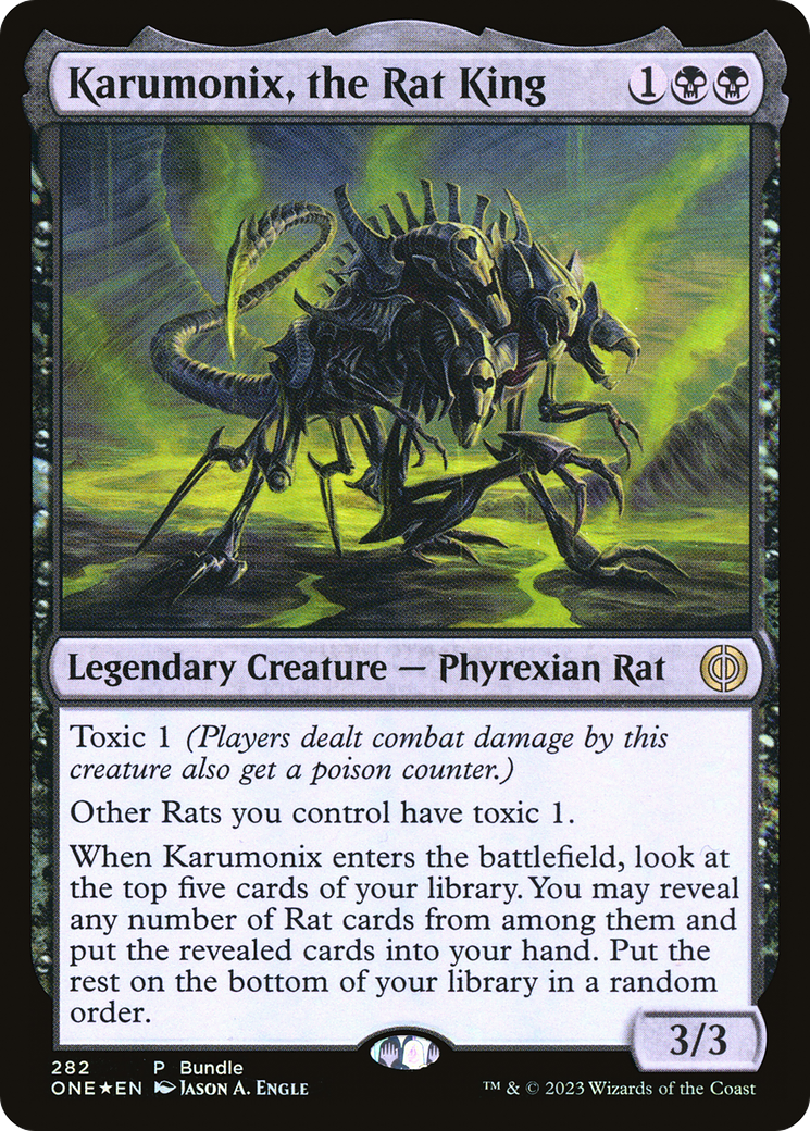 Karumonix, the Rat King (UMP-282) - Phyrexia: All Will Be One Foil