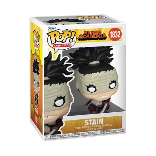 Funko Pop! Animation - My Hero Academia Vinyl Figure - Select Figure(s) #1832 Stain
