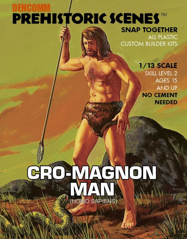 1:13 Prehistoric Scenes - Cro-Magnon Man - 55th Anniversary "New Era" Limited Edition Model