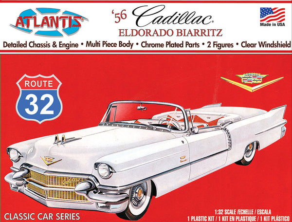 1/32 1956 Cadillac Eldorado Biarritz with Glass Plastic Model Kit