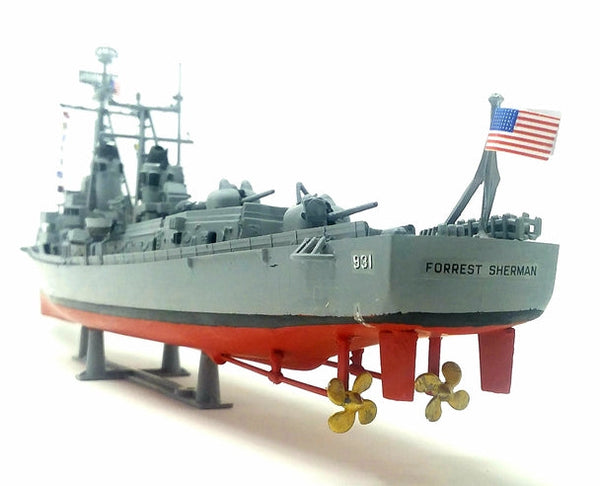 1:320 USS Forrest Sherman (DDG-98) Aegis Guided Missile Destroyer Plastic Model Kit