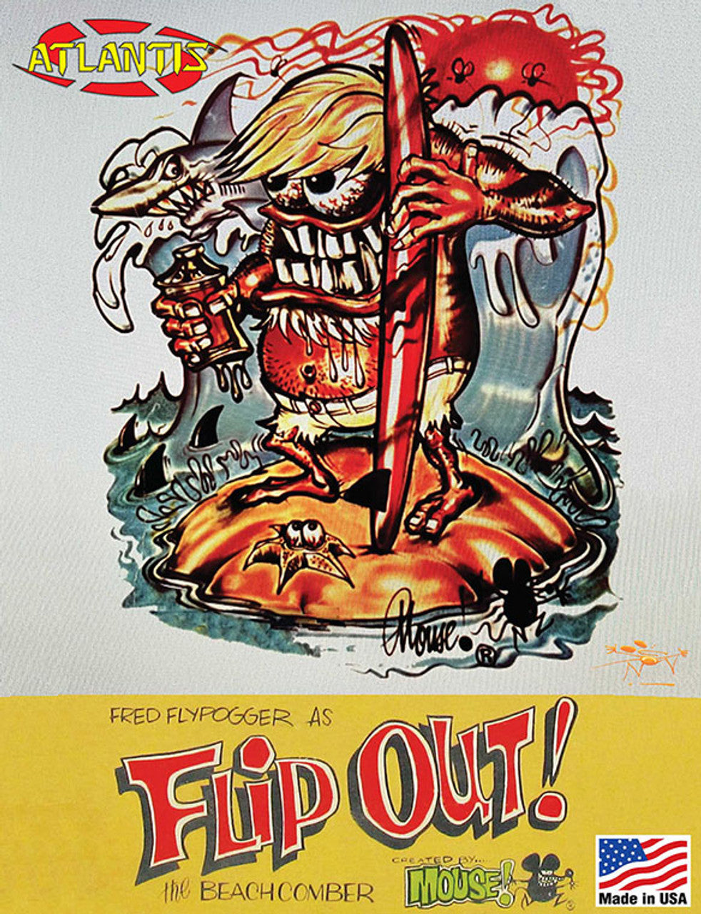 Fred Flypogger as Flip Out Model Kit