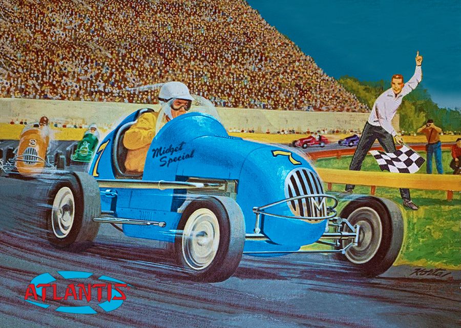 1:20 Midget Racer "Midget Special" Plastic Model Kit