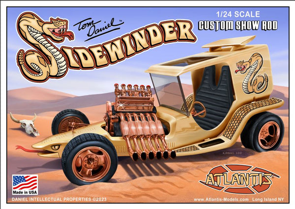 1/24 Tom Daniel - Sidewinder Custom Show Rod Plastic Model Kit