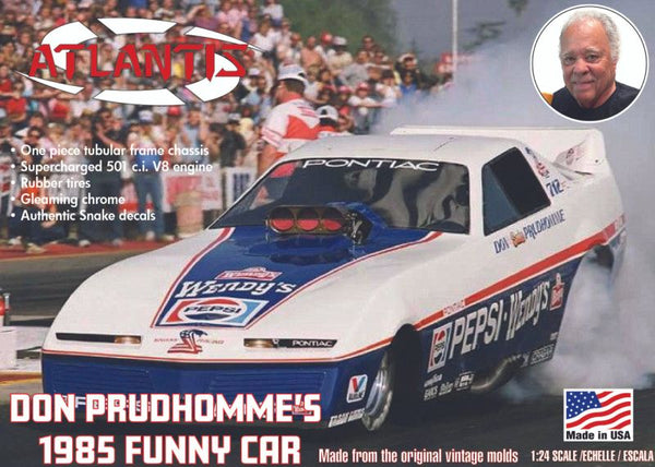 1:24 Don 'The Snake' Prudhomme 1985 Funny Car Pontiac Challenger Trans AM