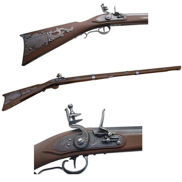 1:1 Frontieraman Kentucky Long Rifle American Muzzleloader