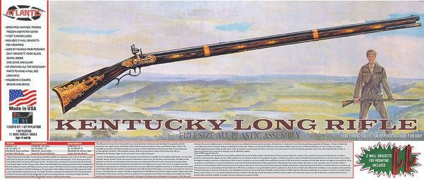 1:1 Frontieraman Kentucky Long Rifle American Muzzleloader
