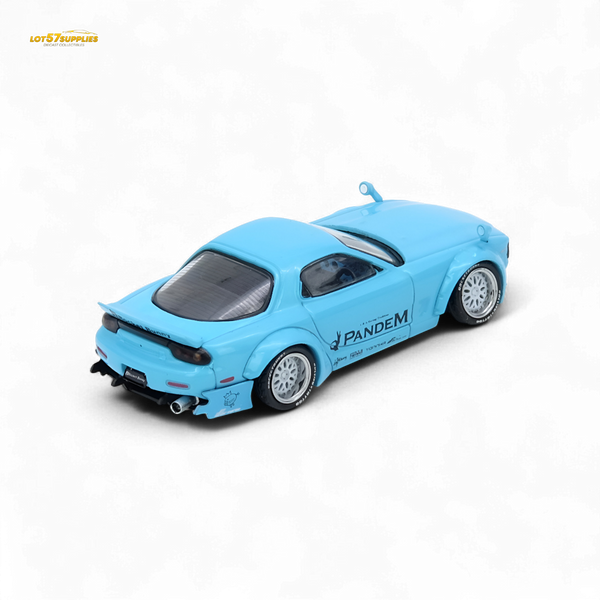 (Pre-Order) Inno64 Pandem Rocket Bunny RX7 FD3S - Tiff Blue 1:64