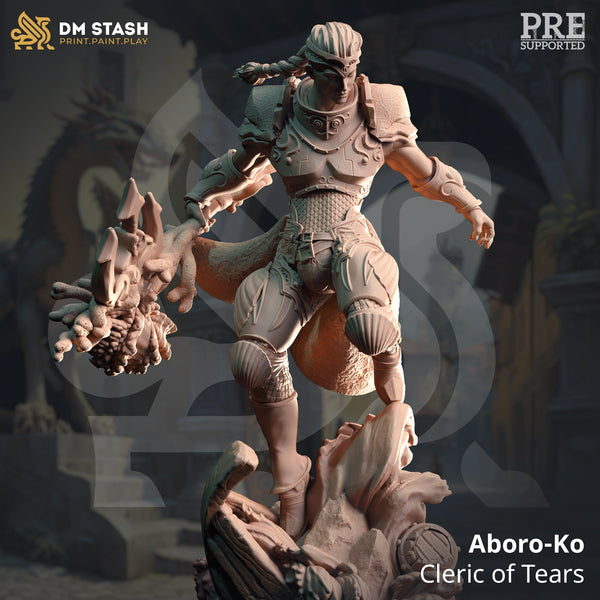 Aboro-Ko, Cleric of Tears (Male Human Pirate Cleric)