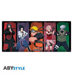 Naruto Shippuden Gaming Mouse Pad XXL Group Image 35" x 16" - Collectors World Toys