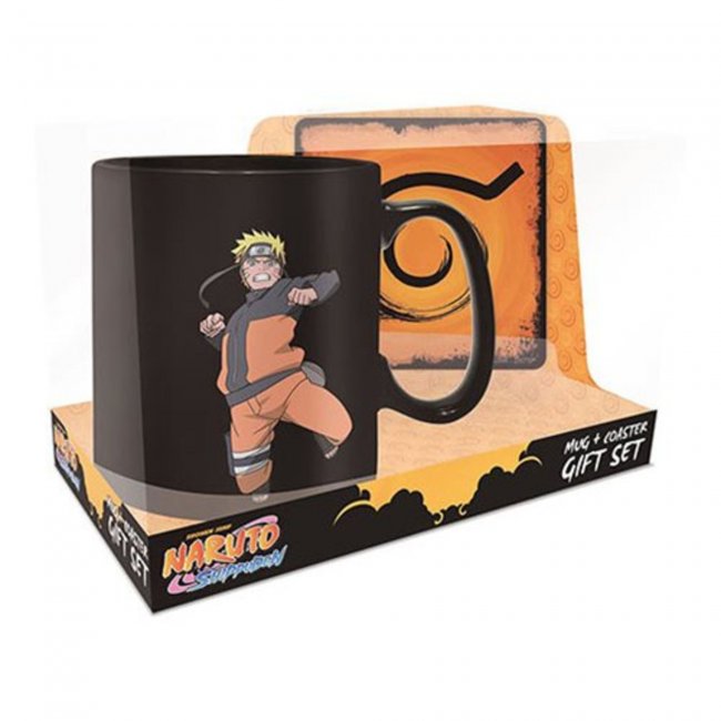 Naruto Clone Jutsu Magic Mug & Coaster Gift Set - Collectors World Toys