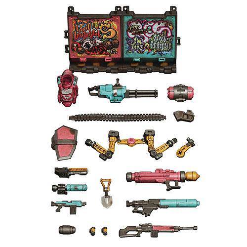 Acid Rain AV-AP04 Halogen Fire Weapon Set 1/18 Scale Action Figure Accessory -