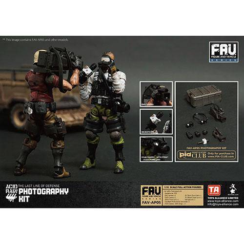 Acid Rain FAV-AP05 Photography Kit 1/18 Scale Action Figure Accessory - Collectors World Toys