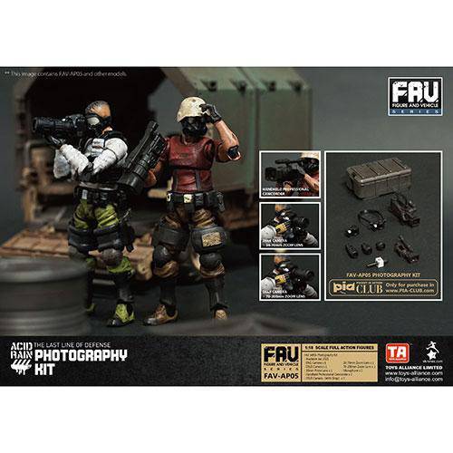 Acid Rain FAV-AP05 Photography Kit 1/18 Scale Action Figure Accessory - Collectors World Toys