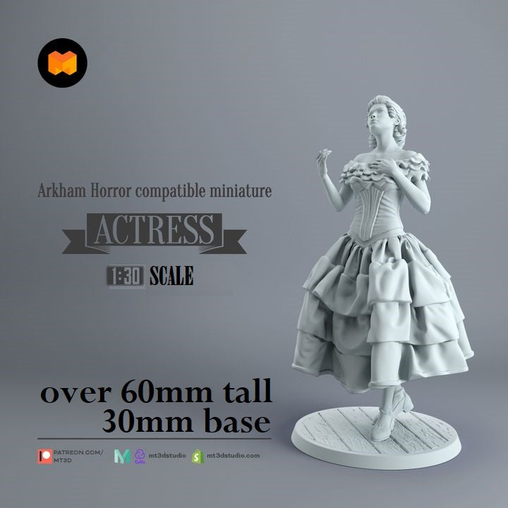 Arkham Compatible Investigator: The Actress (Lola Hayes)