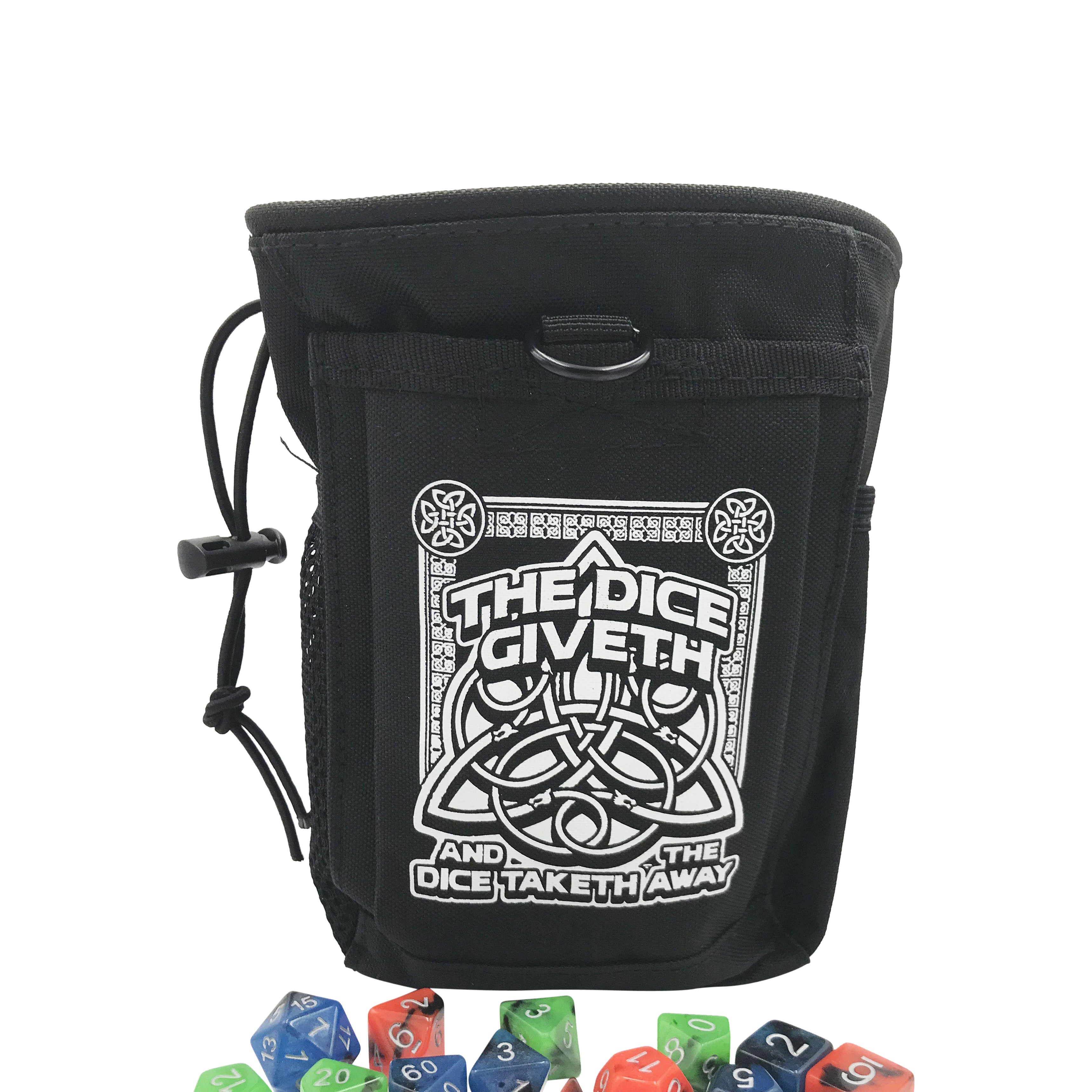 Dice Giveth and Taketh Deluxe Dice Bag - Collectors World Toys