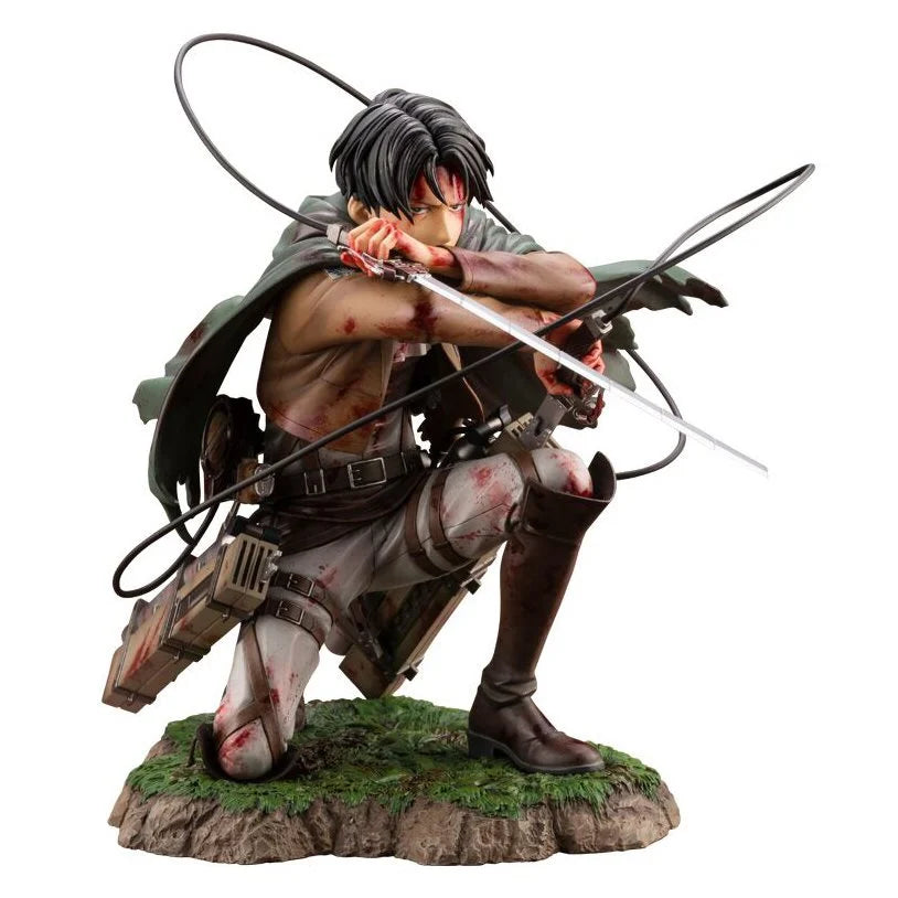 Attack on Titan Levi Fortitude Version ARTFX J 1:7 Scale Statue Main image