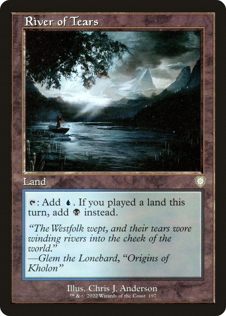 River of Tears (BRC-197) - The Brothers' War Commander