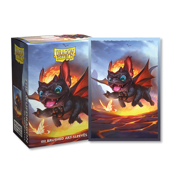 Dragon Shield: Standard 100ct Brushed Art Sleeves - The Wufdragon