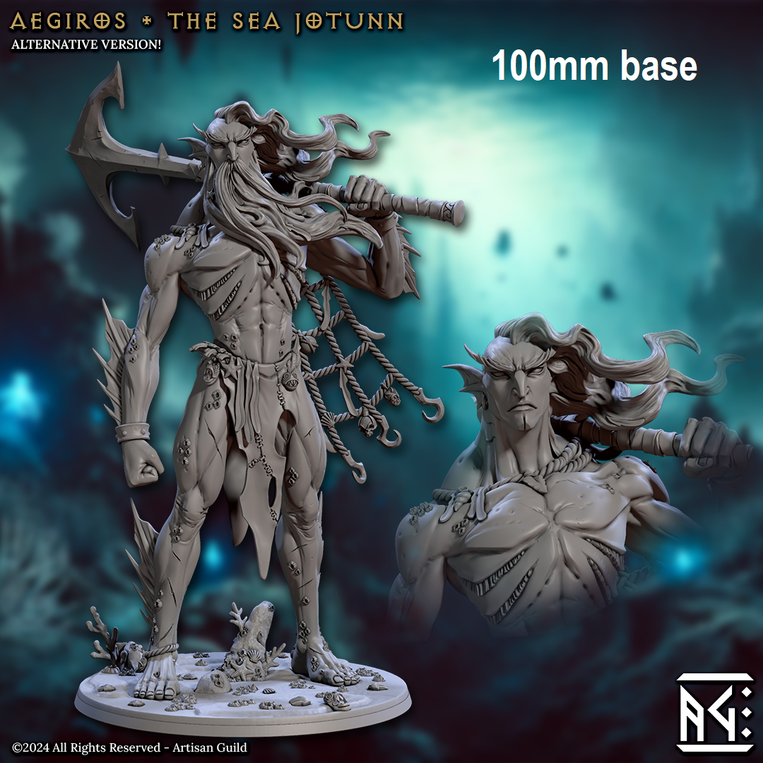 Aegiros, the Sea Jotunn (Epic Boss) Main image