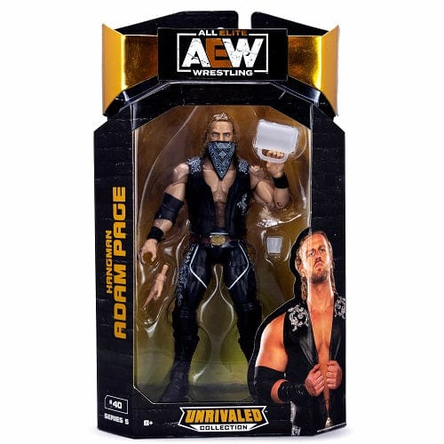 AEW All Elite Wrestling Unrivaled Collection Action Figure - Select Figure(s) #40 Hangman Adam Page