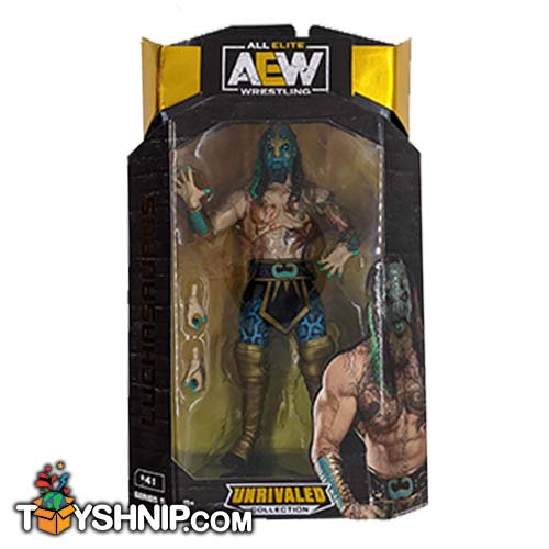 AEW All Elite Wrestling Unrivaled Collection Action Figure - Select Figure(s) #41 Luchasaurus