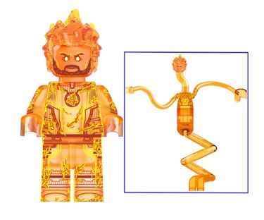 Flame Flight Hero Custom Minifig Main image
