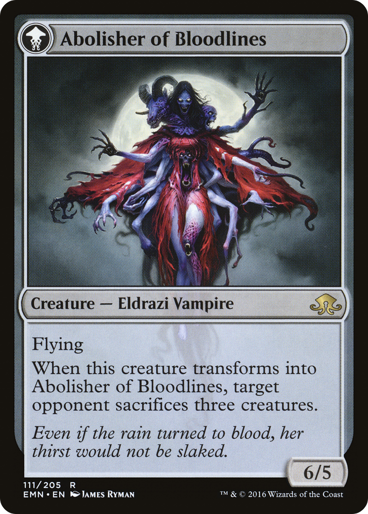 Voldaren Pariah // Abolisher of Bloodlines (LIST-EMN-111) - The List: (mooneldrazidfc)