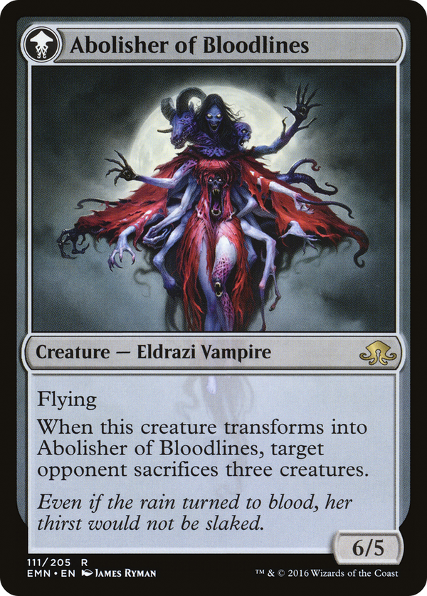 Voldaren Pariah // Abolisher of Bloodlines (LIST-EMN-111) - The List: (mooneldrazidfc)