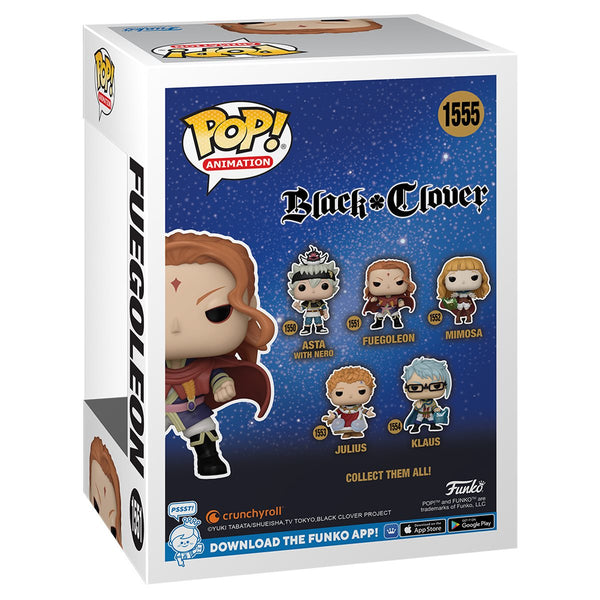 Black Clover Fuegoleon Funko Pop! Vinyl Figure #1551 - Collectors World Toys