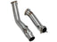 aFe Downpipe48-36313 Race Series Twisted Steel Down-Pipe Fits 15-19 M2 M3 M4
