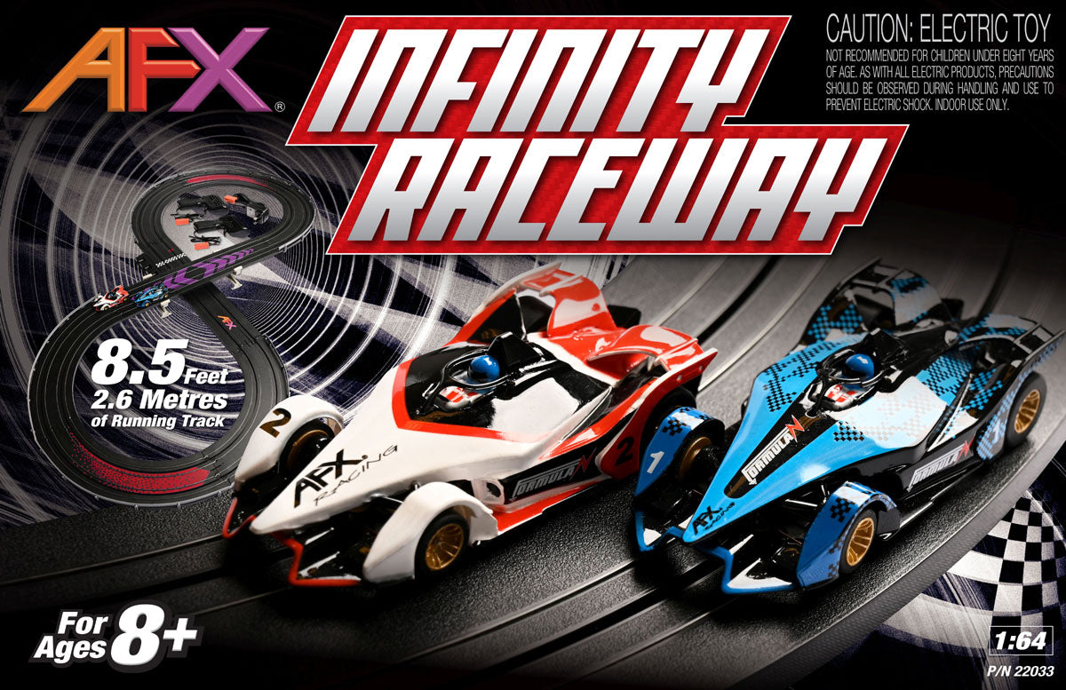 AFX - Infinity Racemasters Raceway HO Slot Car Set