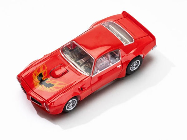 1972 Firebird TransAm, Red, HO Scale Slot Car
