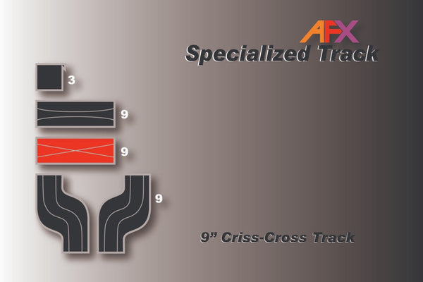 Track, CrissCross 9" (2pcs)