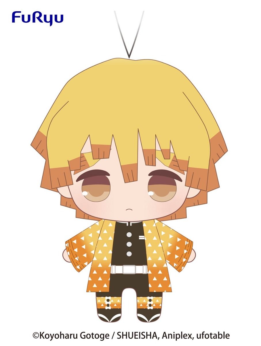 Demon Slayer ( Kimetsu no Yaiba ) Plush Toy - Agatsuma Zenitsu - A - Collectors World Toys