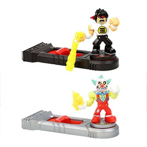 Akedo Ultimate Arcade Warriors - Mini Battling Action Figures - Select Figure(s) Chux Lee Vs. Epic Crackup