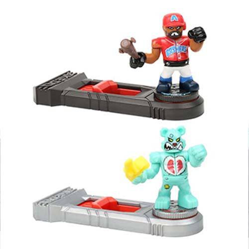 Akedo Ultimate Arcade Warriors - Mini Battling Action Figures - Select Figure(s) Slam Granderson Vs. Epic Shreddy Bear