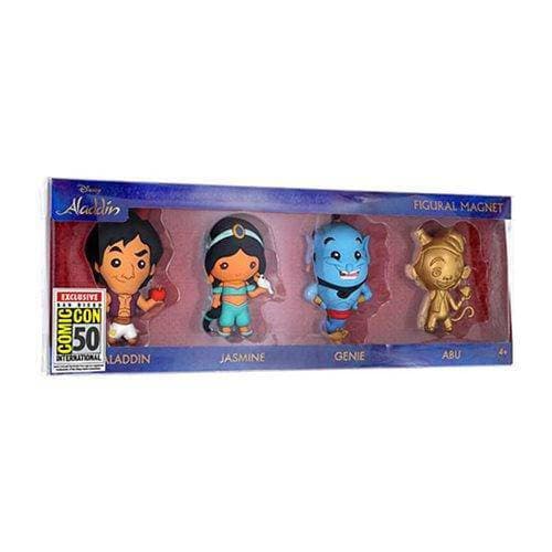 Aladdin 3D Figural Magnet 4-Pack - SDCC 2019 Exclusive -