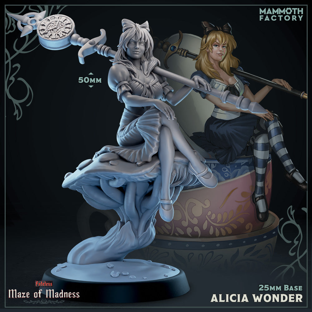 Alicia Wonder (Female Human Mage) Main image
