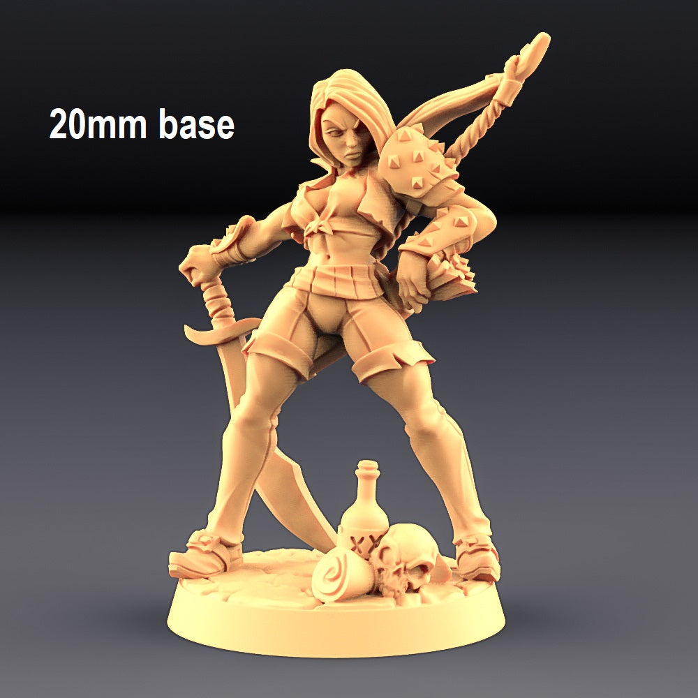 Aline the Bold (Female Human Rogue) Main image