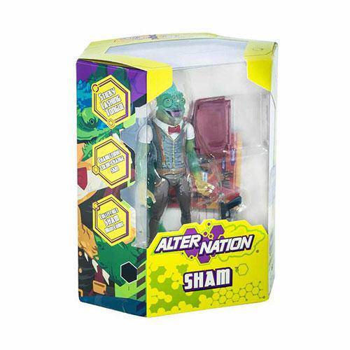 Alter Nation - Sham - 5.5 Inch Action Figure (With Free Comic Book)