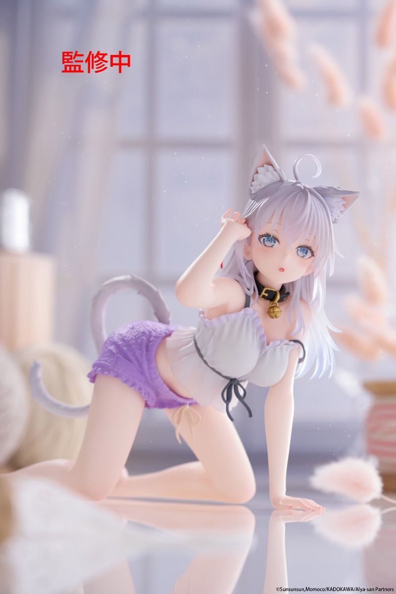 Alya Sometimes Hides Her Feelings in Russian Alya Cat Ear Roomwear Ver. Desktop Cute Figure Secondary image
