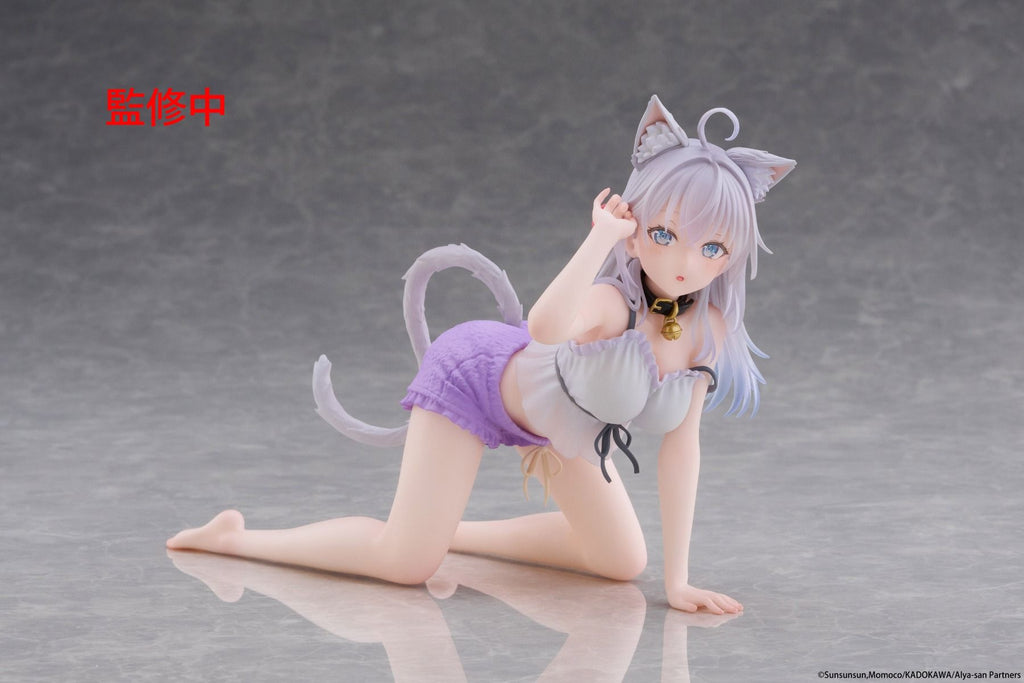 Alya Sometimes Hides Her Feelings in Russian Alya Cat Ear Roomwear Ver. Desktop Cute Figure