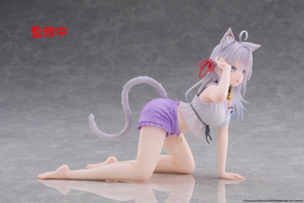 Alya Sometimes Hides Her Feelings in Russian Alya Cat Ear Roomwear Ver. Desktop Cute Figure